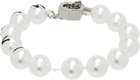 Marni Faux-Pearls & Metal Bracelet