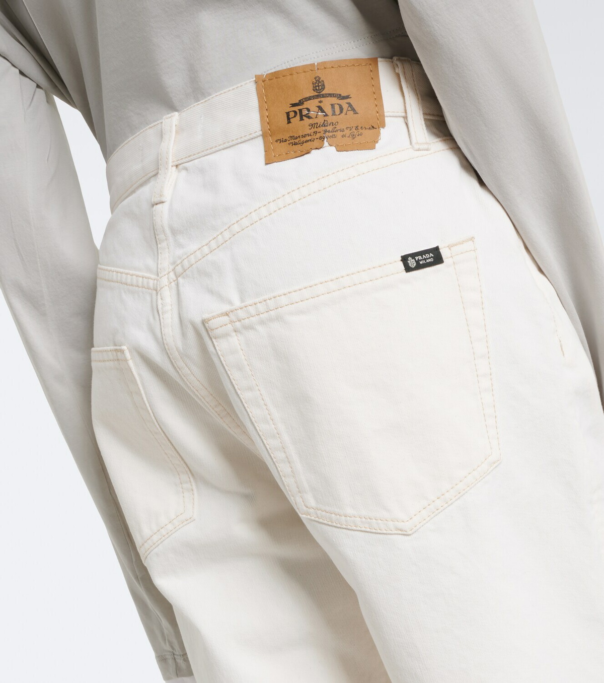 Prada Denim Bermuda shorts