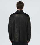 Rick Owens Brad leather jacket