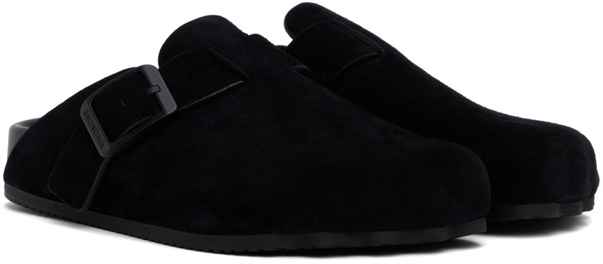 Balenciaga Black Sunday Mule Loafers