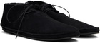 The Row Black Tyler Lace Up Derbys