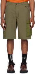 nanamica Khaki Wide Shorts