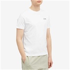 A.P.C. Men's Wave Back Print T-Shirt in White