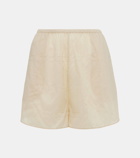 Toteme Monogram cotton-blend shorts
