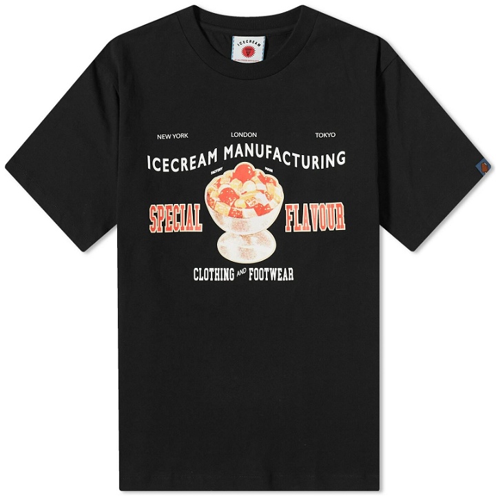 Photo: ICECREAM Men's Special Flavour T-Shirt in Black