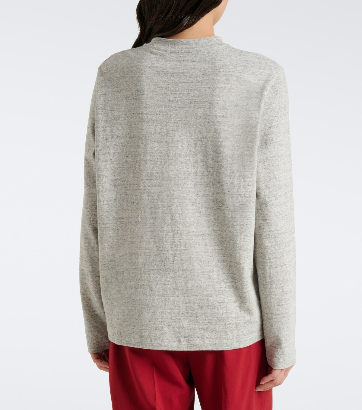 Róhe Mouliné cotton jersey T-shirt