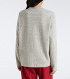 Róhe Mouliné cotton jersey T-shirt