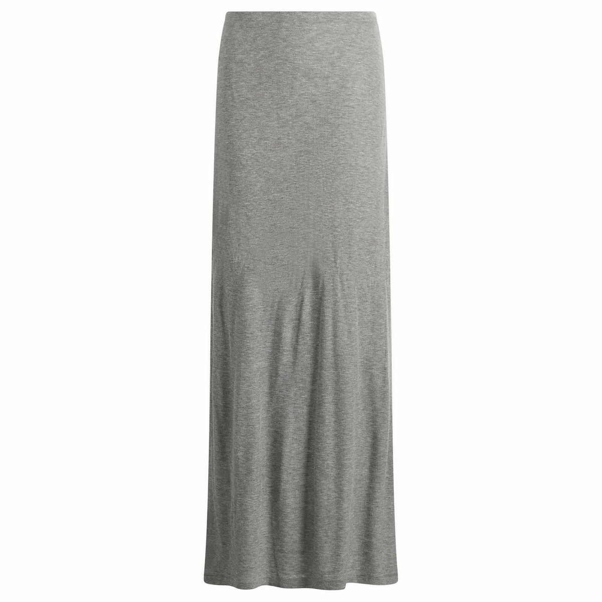 Samsøe Samsøe Women's Sadou Jersey Maxi Skirt in Mid Grey Melange