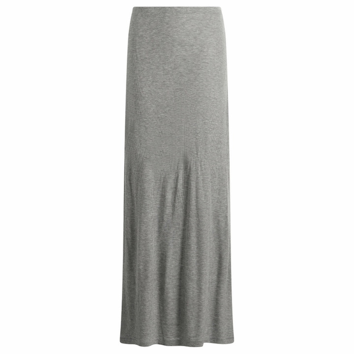 Photo: Samsøe Samsøe Women's Sadou Jersey Maxi Skirt in Mid Grey Melange