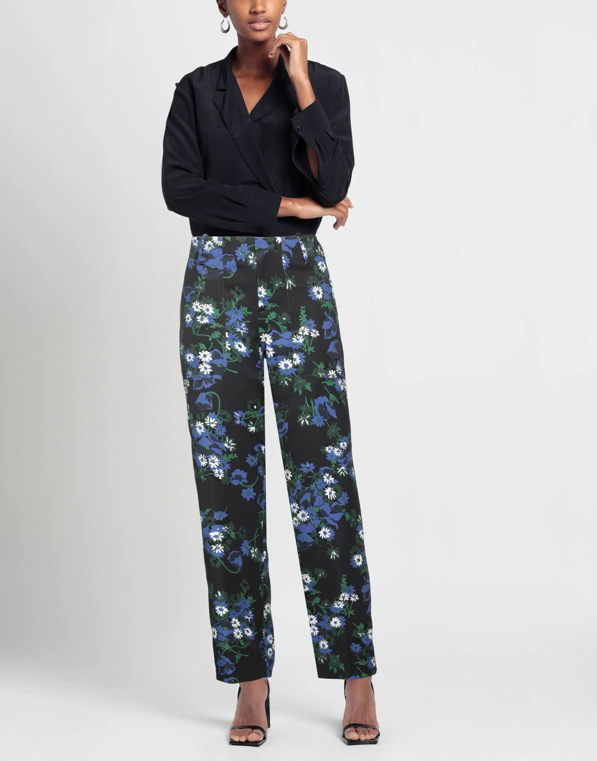 Plan C Womens Pants Midnight in Blue