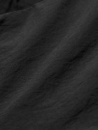 SAIF UD DEEN - Panelled Cotton-Blend Canvas Jacket - Black
