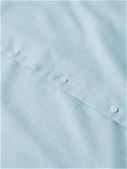 Charvet - Cotton and Wool-Blend Shirt - Blue