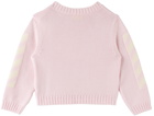 Off-White Baby Pink Rounded Sweater & Lounge Pants