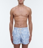 Arrels Barcelona Printed swim shorts