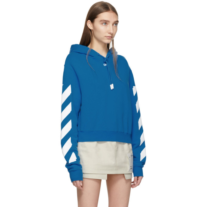 Off white 2024 crop hoodie