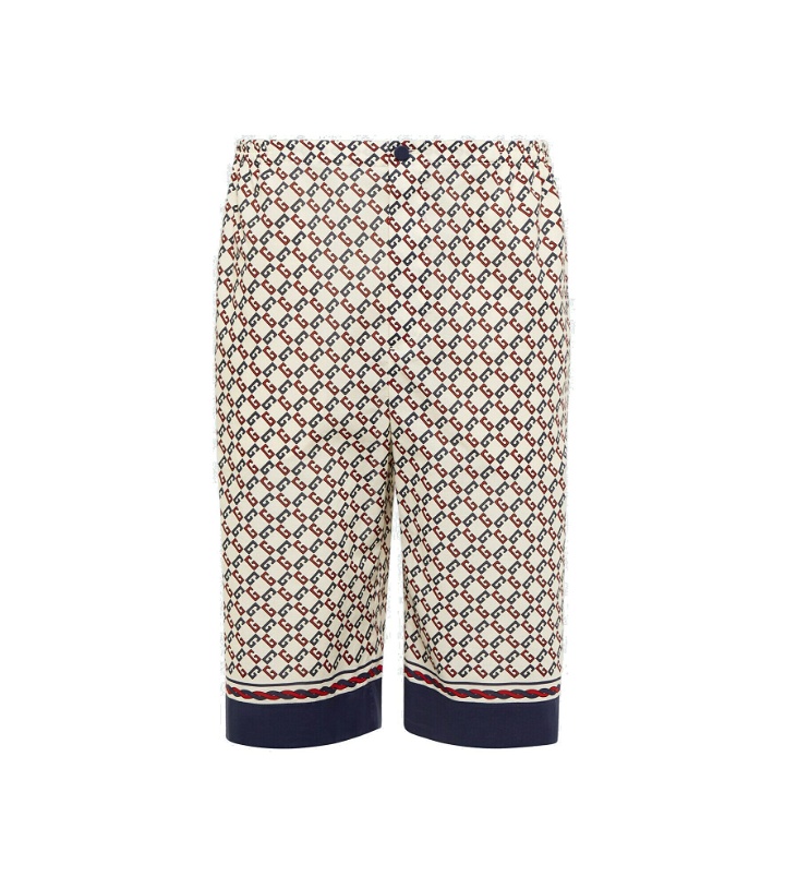 Photo: Gucci - Geometric G muslin shorts