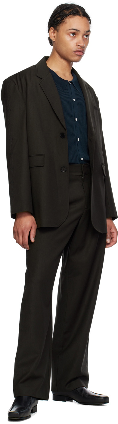 Soulland Brown Aidan Trousers
