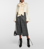 Balenciaga Cagole leather ankle boots