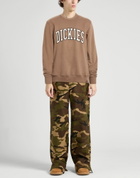 Dickies Mens Sweatshirt in Brown