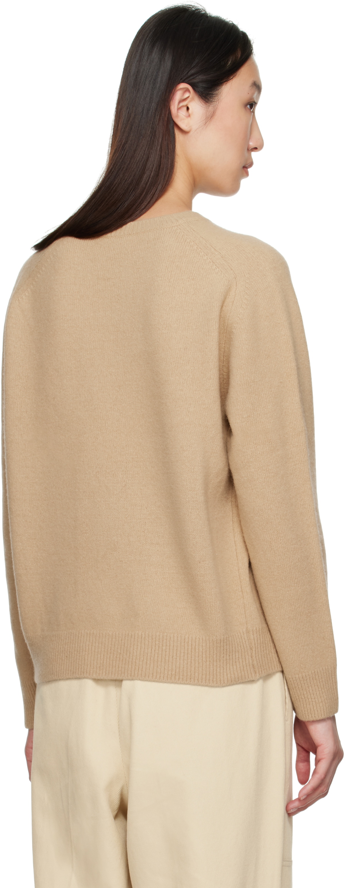 LE17SEPTEMBRE Beige Raglan Sweater