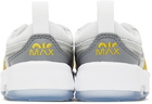 Nike Baby Grey & Yellow Air Max Motif Sneakers