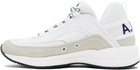 A.P.C. White Run Around Sneakers