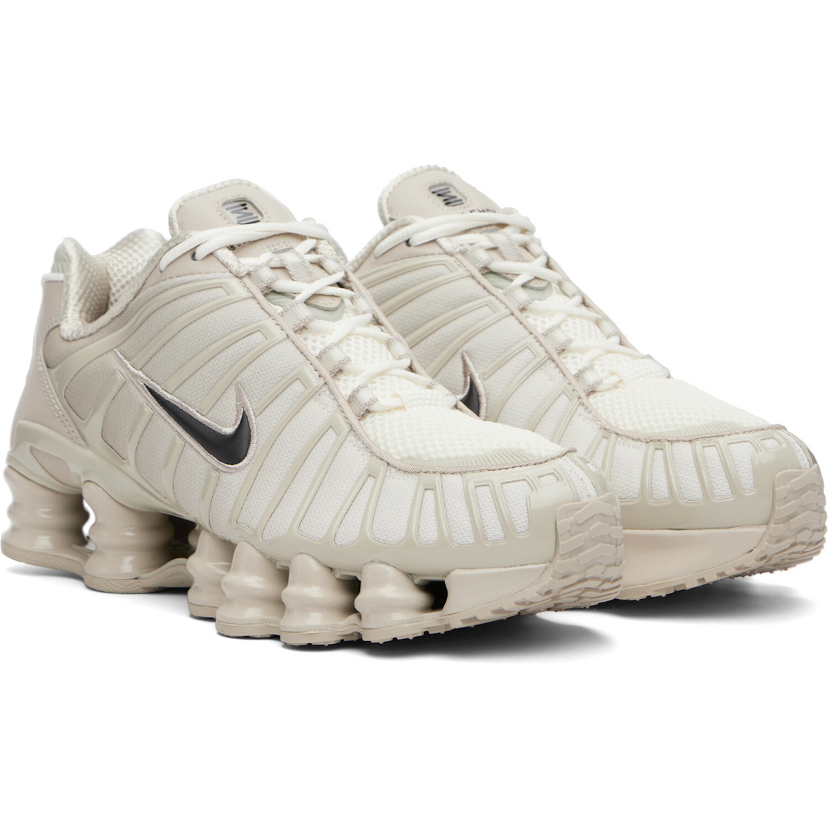 Nike Beige Shox TL Sneakers