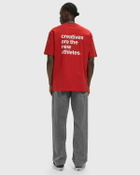 The New Originals CATNA TEE Red Mens Shortsleefe