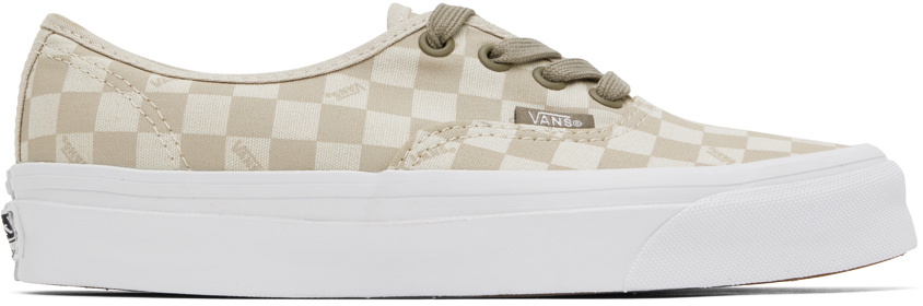 vans montante beige