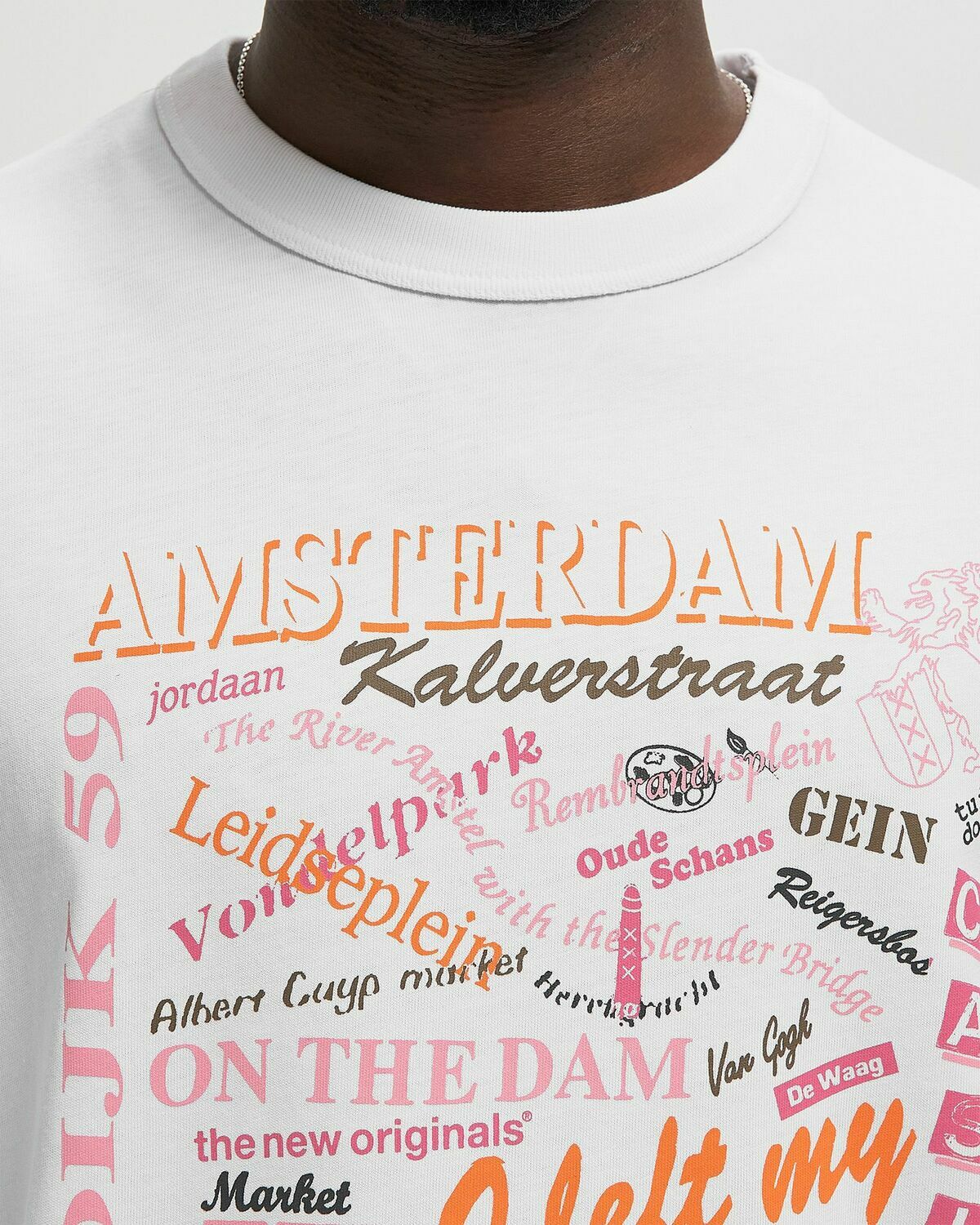 The New Originals SOUVENIR TEE White Mens Shortsleefe