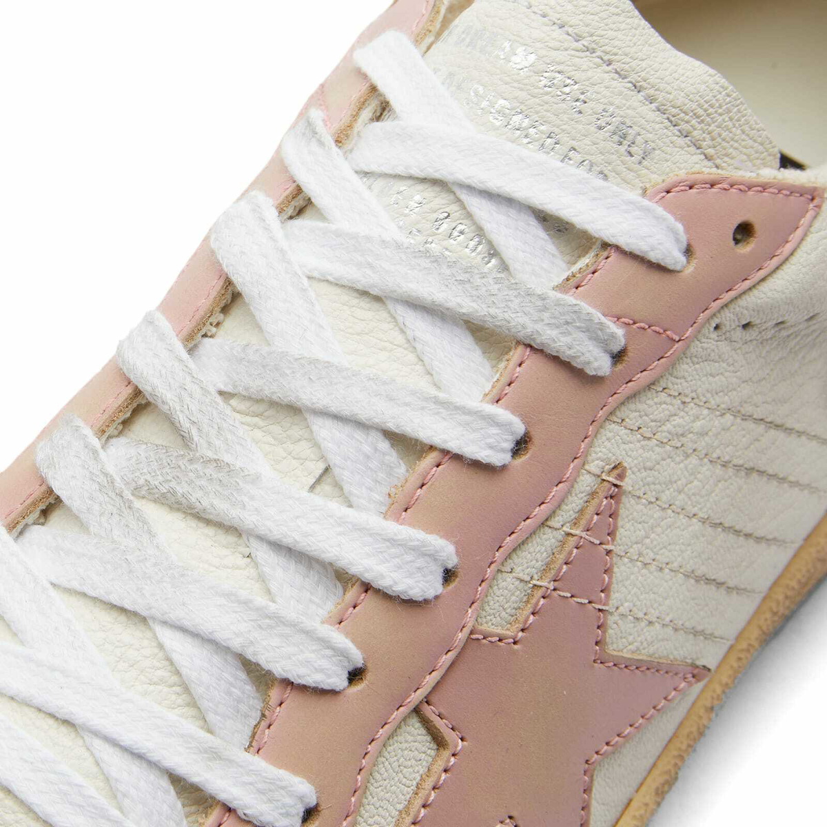 スニーカー GOLDEN  'Ball Star 2' sneakers Pink Ball Star glitter leather sneakers in pink - Golden Goose
