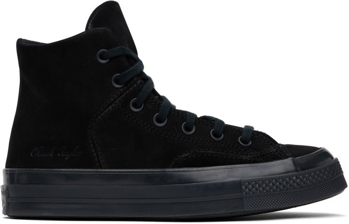 Photo: Converse Black Chuck Taylor 70 Marquis Sneakers