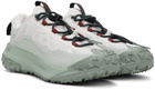 Nike White & Gray ACG Mountain Fly 2 Low GORE-TEX Sneakers