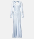 Gabriela Hearst Silk satin maxi dress