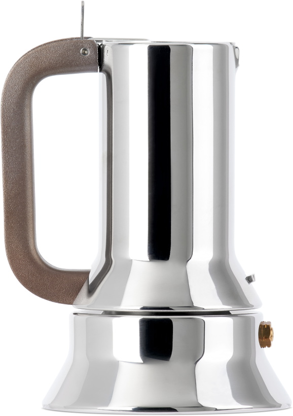 Photo: Alessi Silver 9090 Espresso Coffee Maker