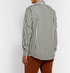 Massimo Alba - Canary Striped Cotton-Twill Shirt - Green