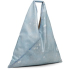 MM6 Maison Margiela Blue Classic Triangle Tote