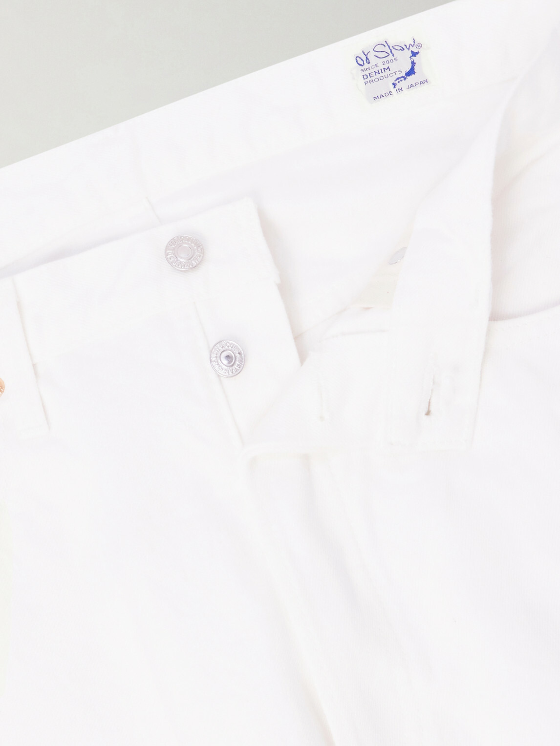 OrSlow - 90's Straight-Leg Jeans - White
