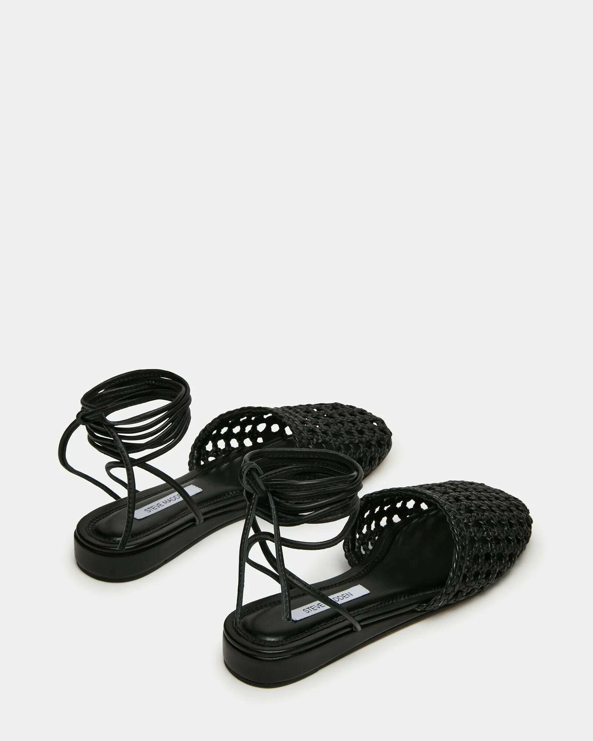 Steve Madden Flutterrr Sandals in Black