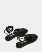 Steve Madden Flutterrr Sandals in Black