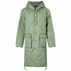 Taion Women's Hood Down Coat in Sage Green