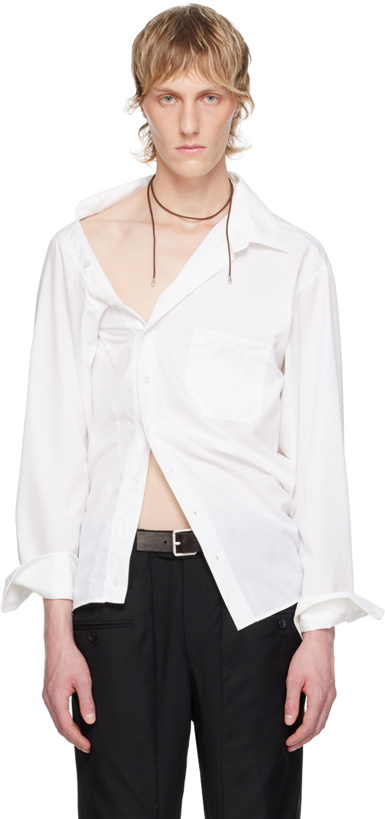 Photo: HODAKOVA White Asymmetric Shirt