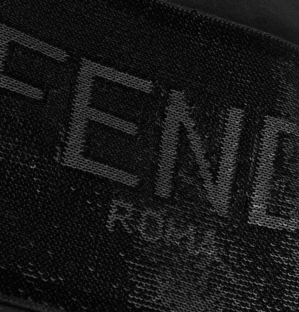 Fendi - Logo-Embellished Fleece-Back Cotton-Jersey Sweatshirt