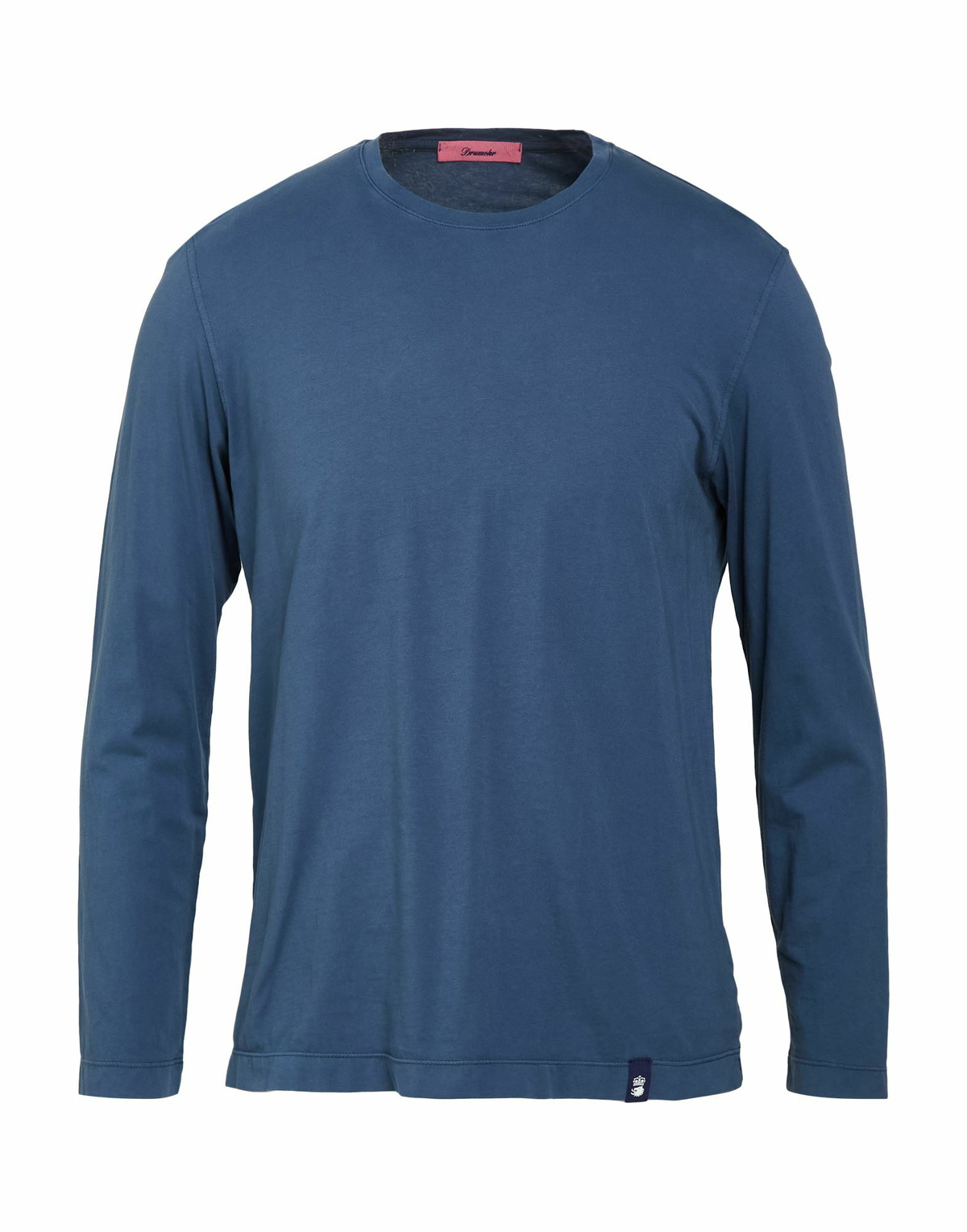 Drumohr Mens T-shirt in Navy