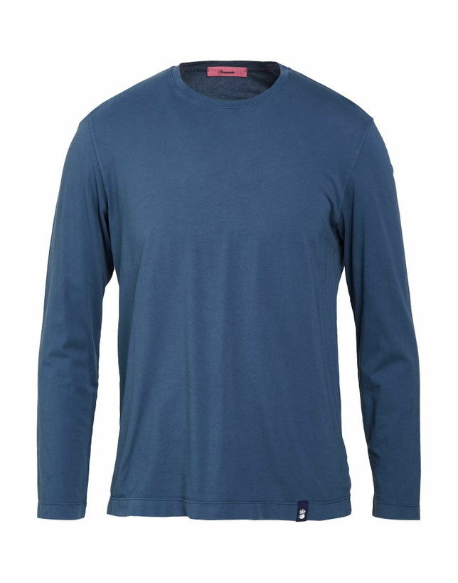 Photo: Drumohr Mens T-shirt in Navy