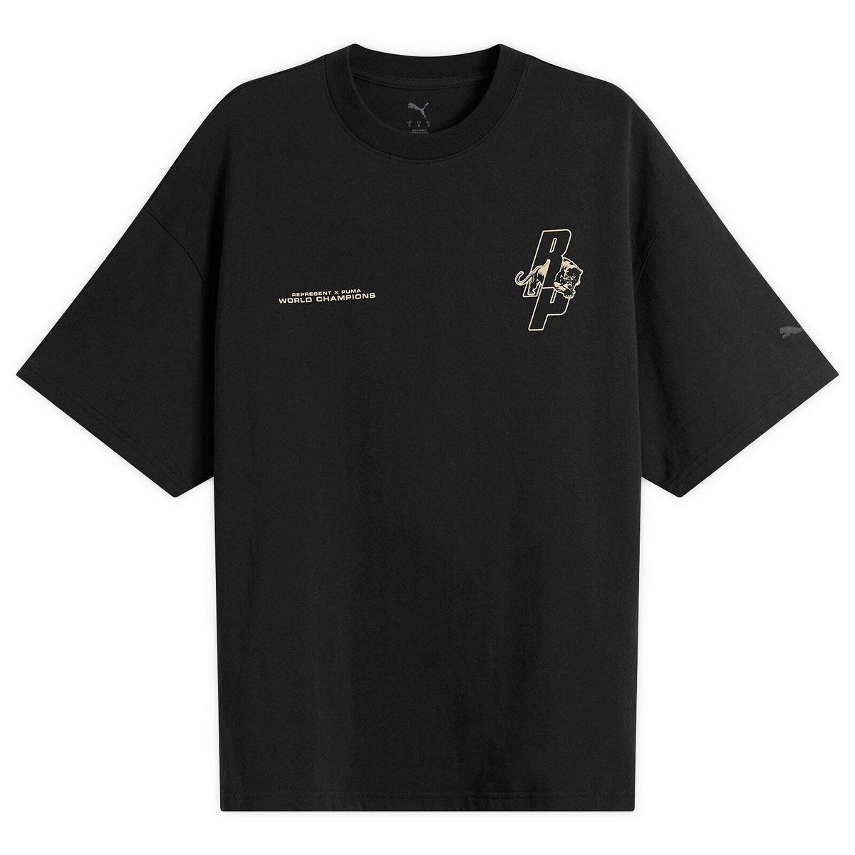 Puma Men's x Represent Graphic T-Shirt in Puma Men's Black