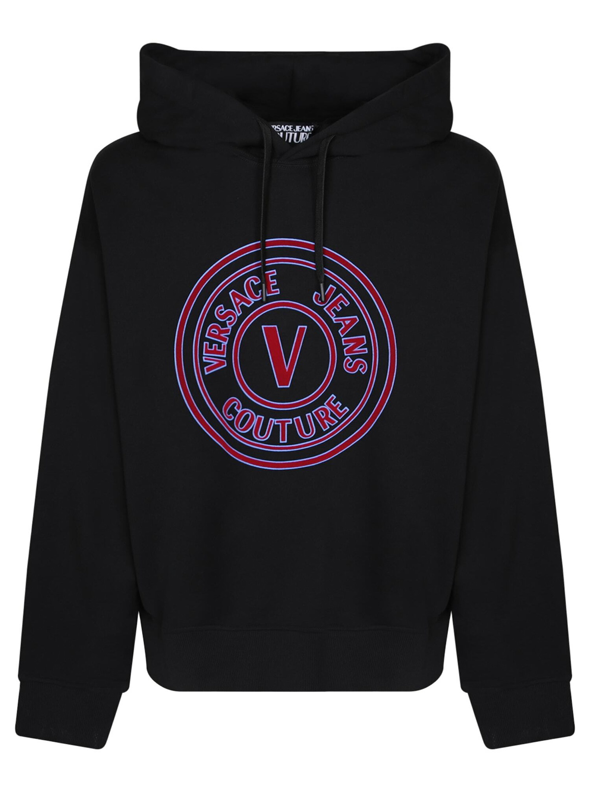 Versace Gray 'La Colonna' Hoodie Versace