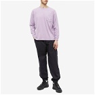 Battenwear Men's Long Sleeve Pocket T-Shirt in Lavender