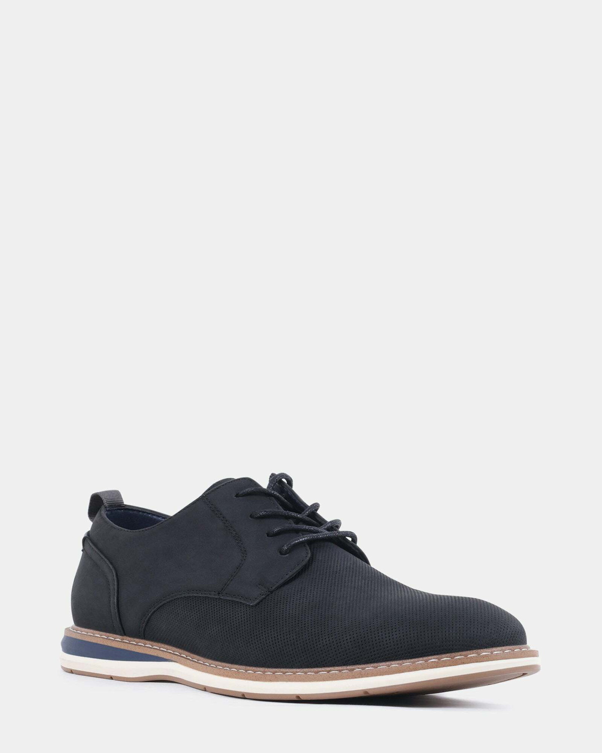 Steve Madden Bradock Casual Shoes in Black Nubuck