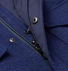 Loro Piana - Storm System Reversible Cashmere-Jersey Field Jacket - Blue